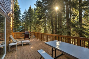 Rustic Tahoe Home with Hot Tub 12 Mi to Squaw Valley